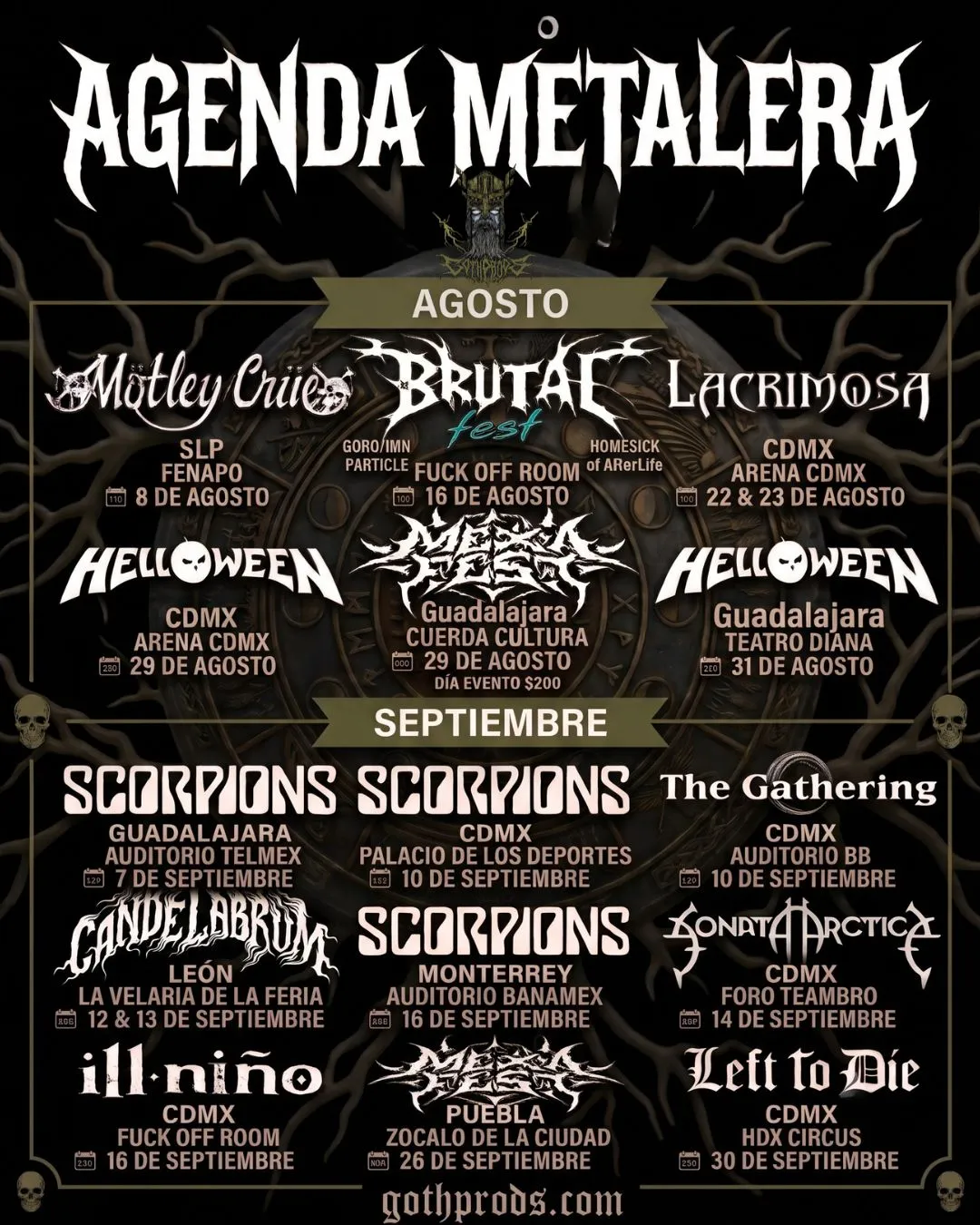 Agenda Metalera